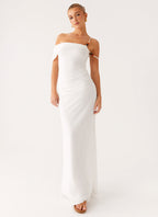 Conquer Maxi Dress - Off White