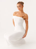 Conquer Maxi Dress - Off White