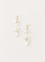 Costa Aura Earrings - Pearl