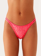 Croatia Bikini Bottoms - Pink Sequin