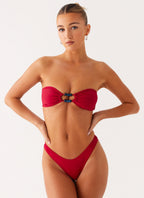 Cuba Bikini Bottoms - Fuchsia