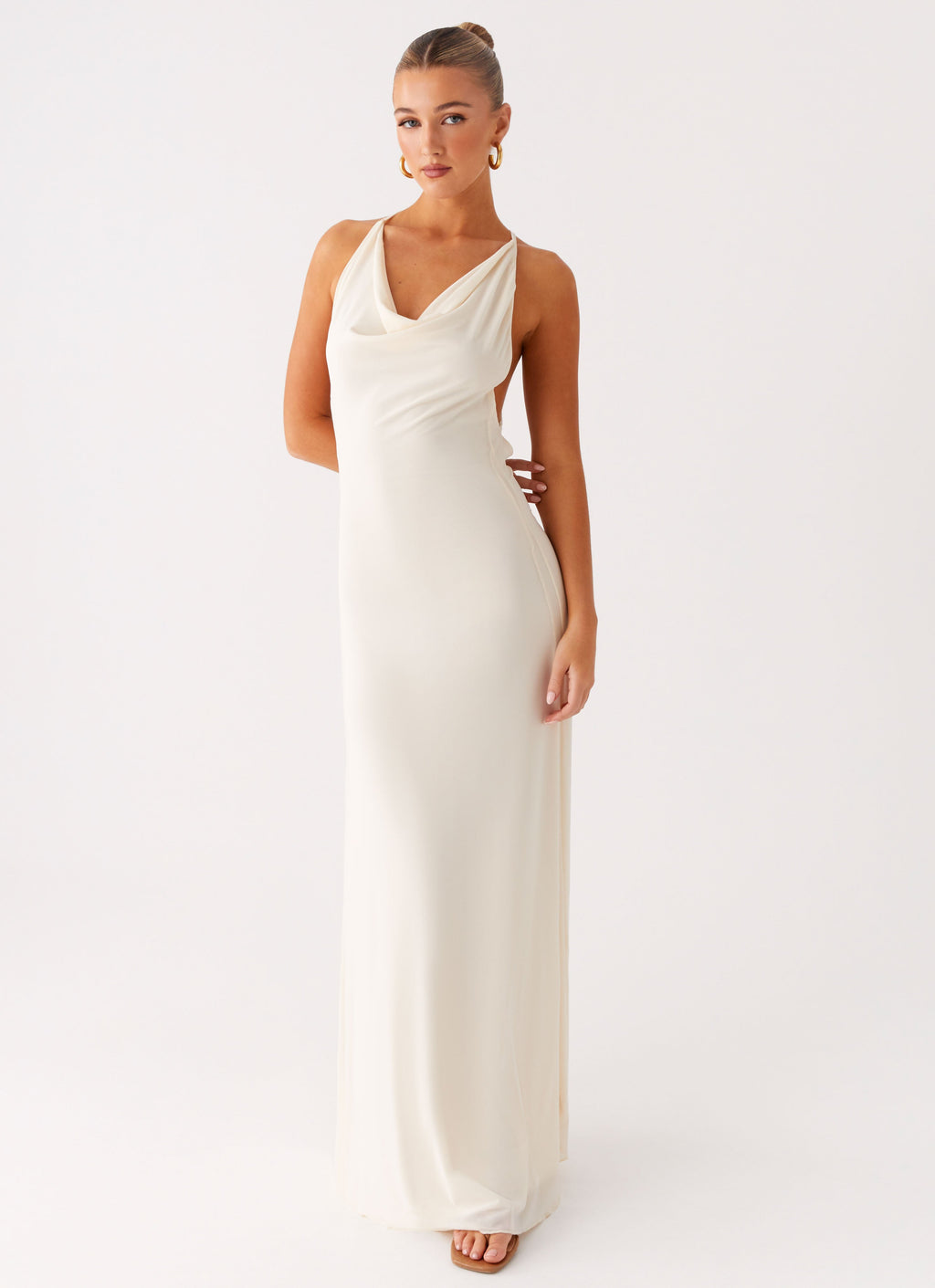 Dahliana Maxi Dress - Off White