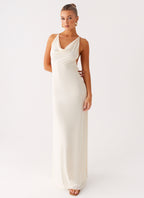 Dahliana Maxi Dress - Off White