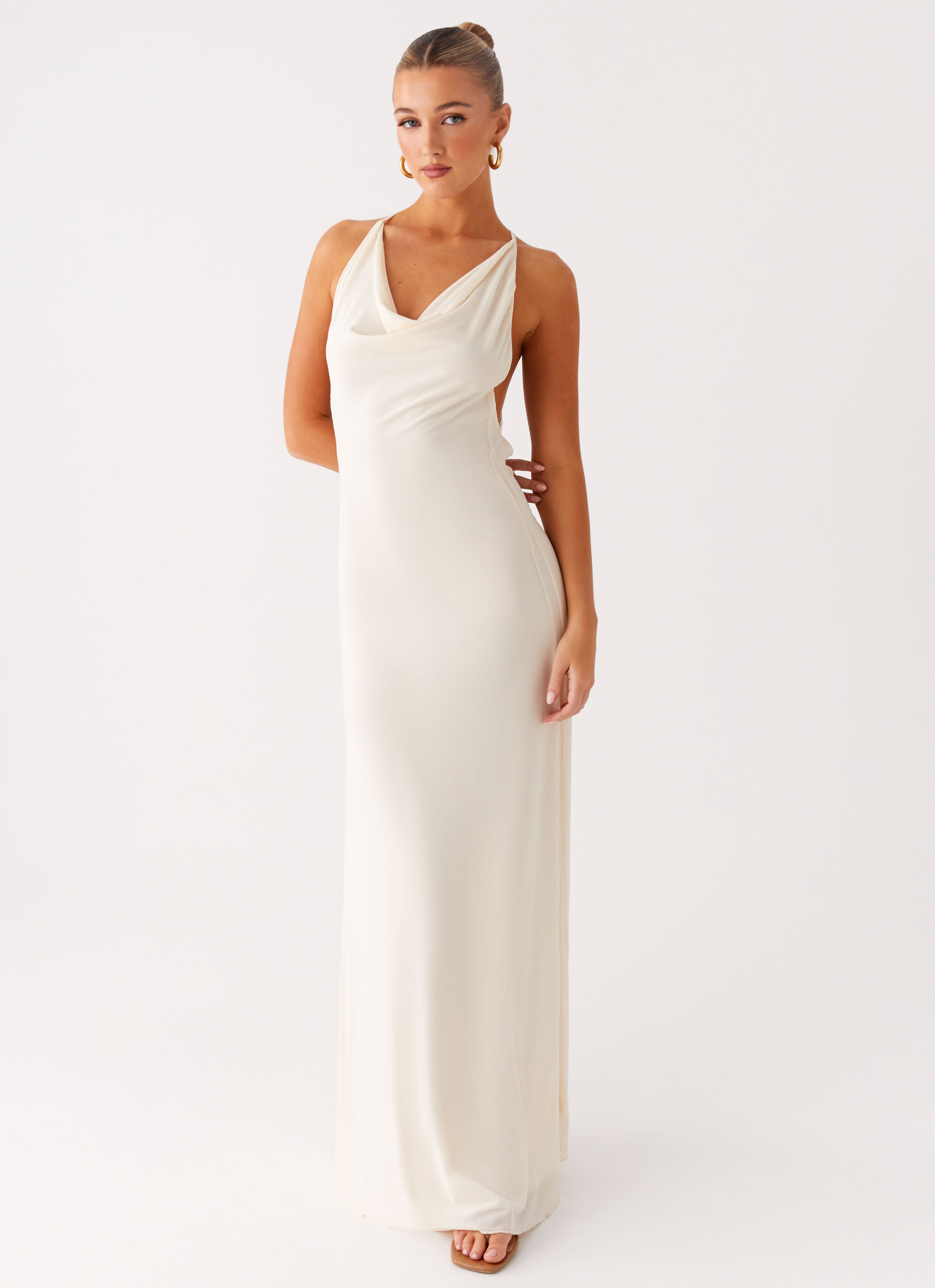 Dahliana Maxi Dress - Off White
