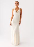 Dahliana Maxi Dress - Off White