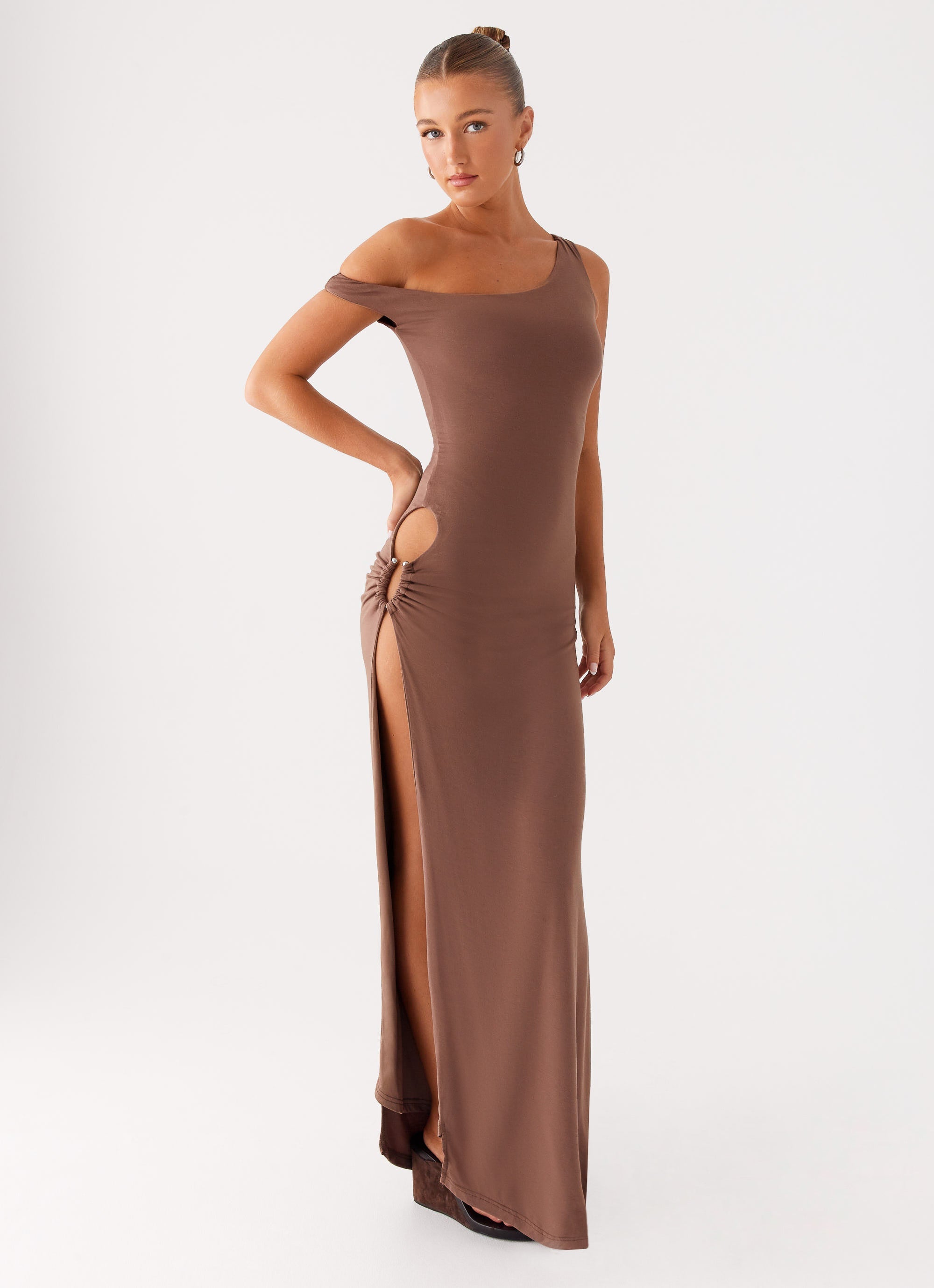Dalla Maxi Dress - Dark Chocolate