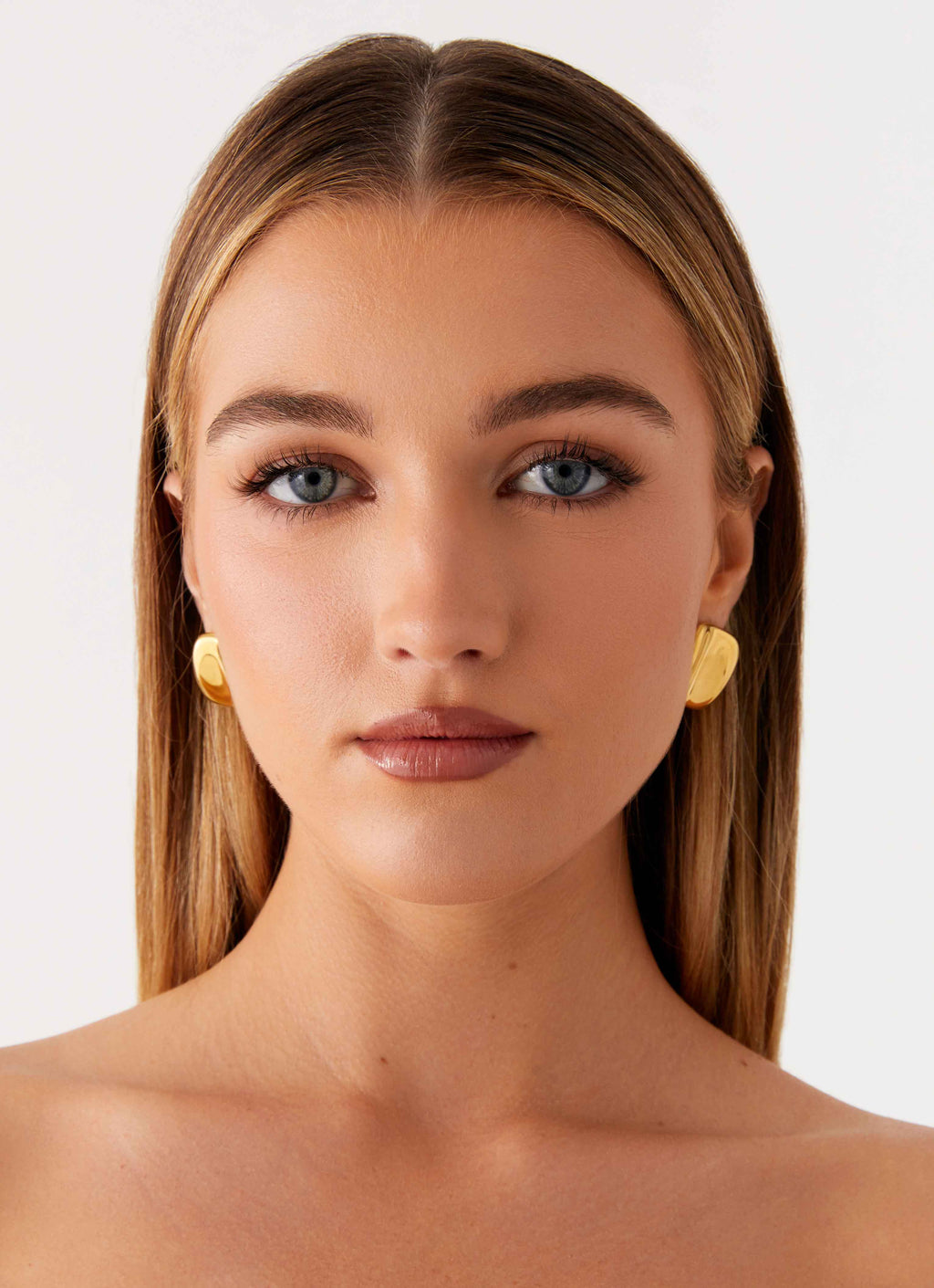 Define Earrings - Gold