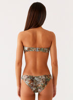 Delta Bandeau Bikini Top - Vintage Blossom