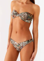 Delta Bandeau Bikini Top - Vintage Blossom