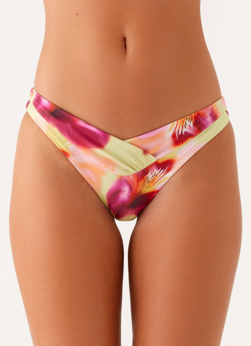Delta Bikini Bottoms - Green Tropical