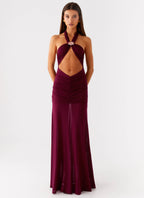 Deltina Maxi Dress - Boysenberry