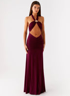 Deltina Maxi Dress - Boysenberry