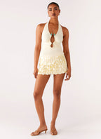 Diego Halter Top - Yellow