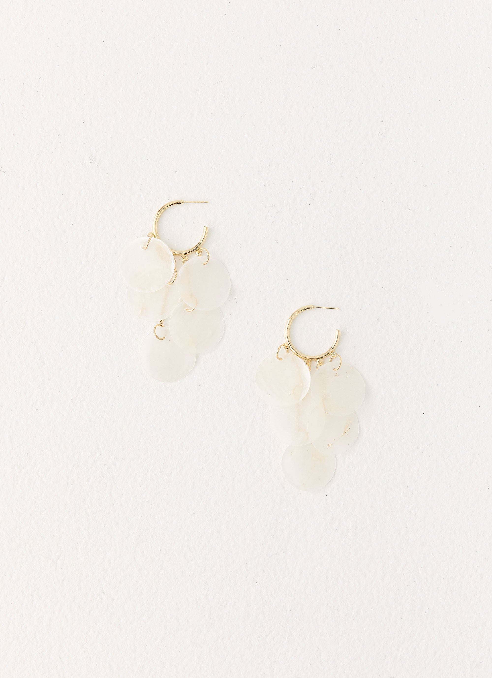 Disco Seas Earrings - Gold