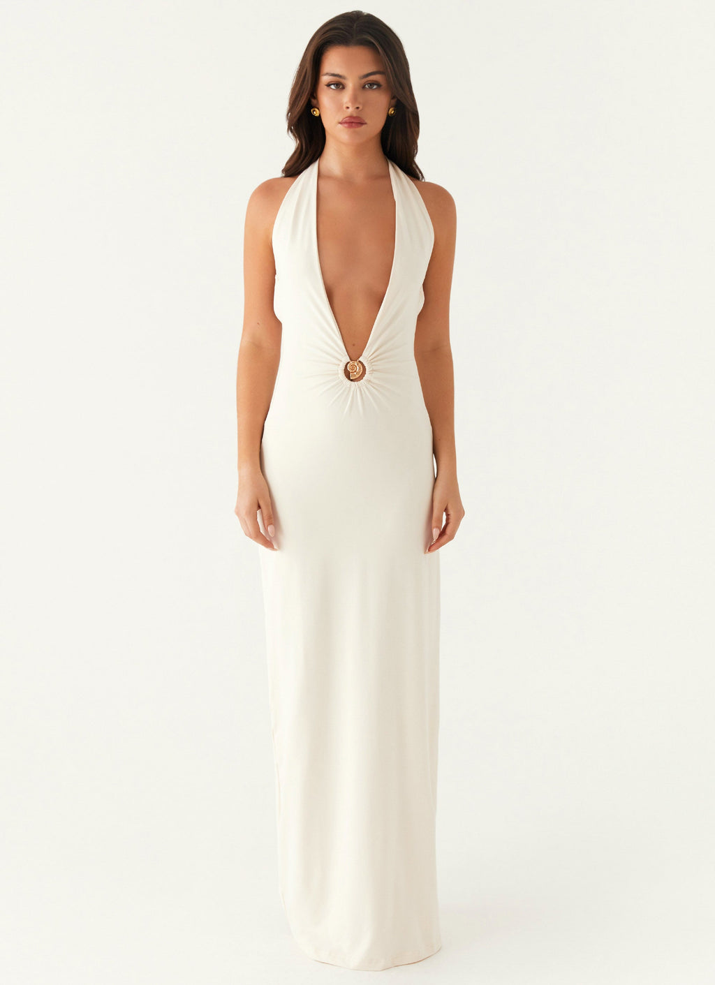 Dominica Maxi Dress - Ivory