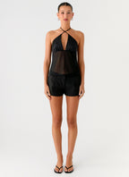 Ellyse Top - Black