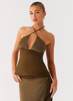 Ellyse Top - Khaki