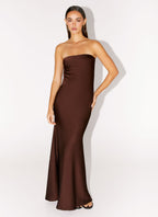 Endless Nights Maxi Dress - Chocolate