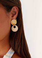 Eraz Earrings - Ivory