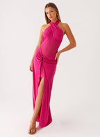 Ericka Maxi Dress - Hot Pink