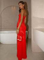 Fabian Maxi Dress - Red
