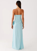 Fenway Strapless Maxi Dress - Mint