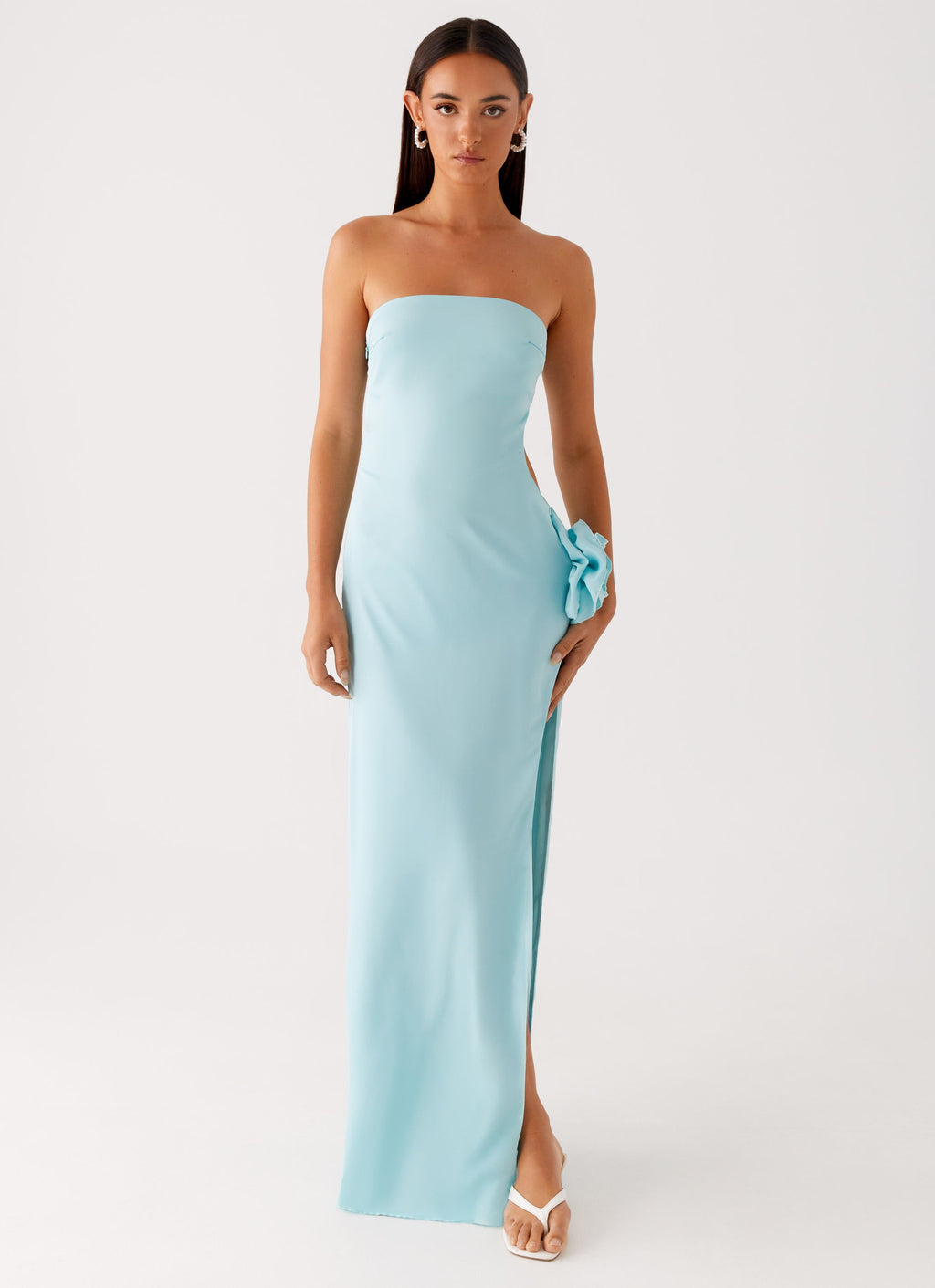 Fenway Strapless Maxi Dress - Mint