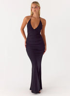 Fine By Me Maxi Dress - Black