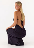 Fine By Me Maxi Dress - Black