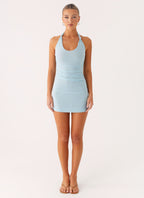 Fluent Mini Dress - Blue