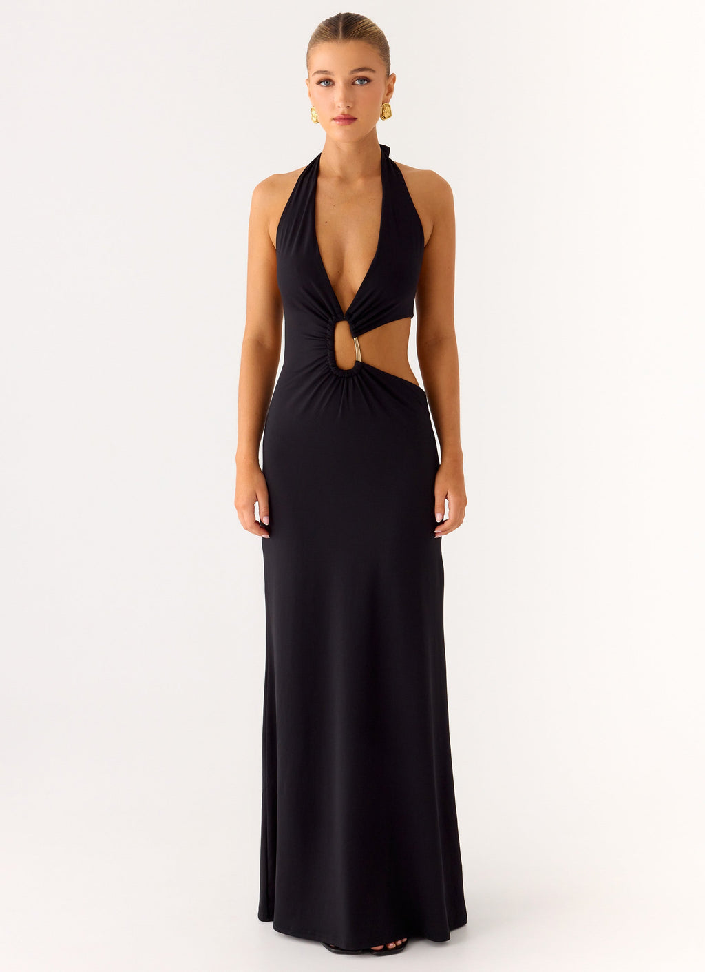Free Now Maxi Dress - Black