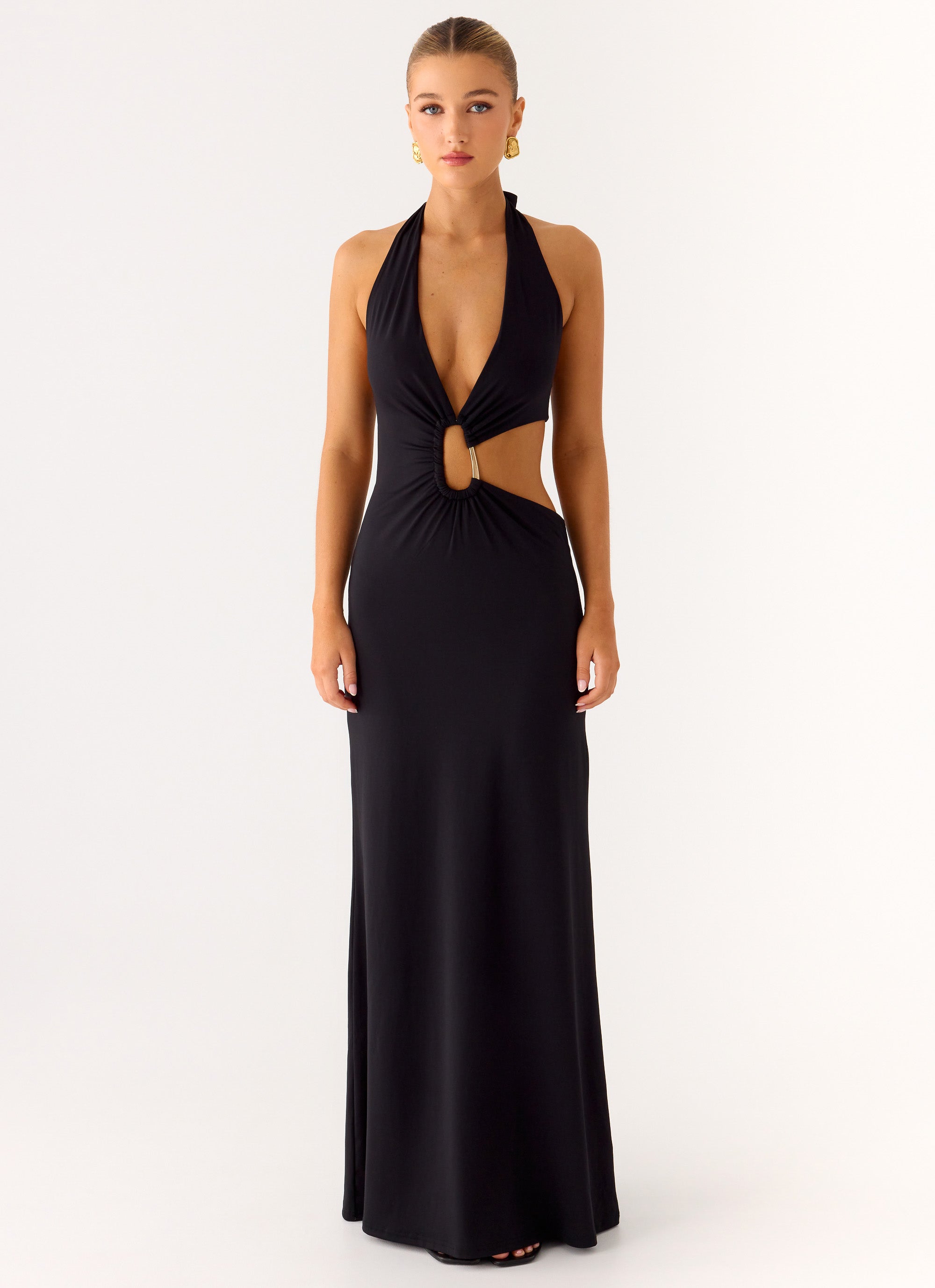 Free Now Maxi Dress - Black