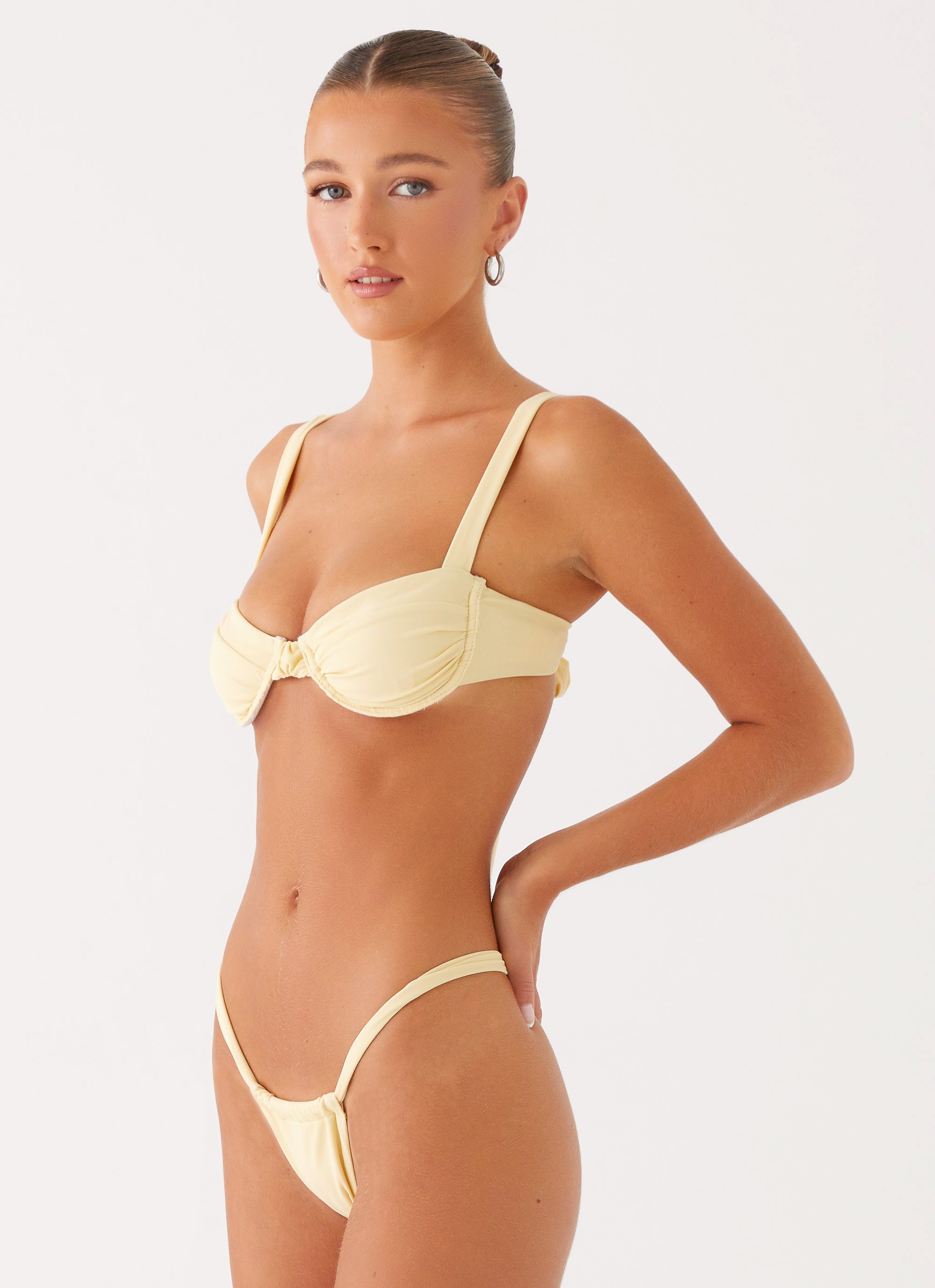 Gala Underwire Bikini Top - Yellow