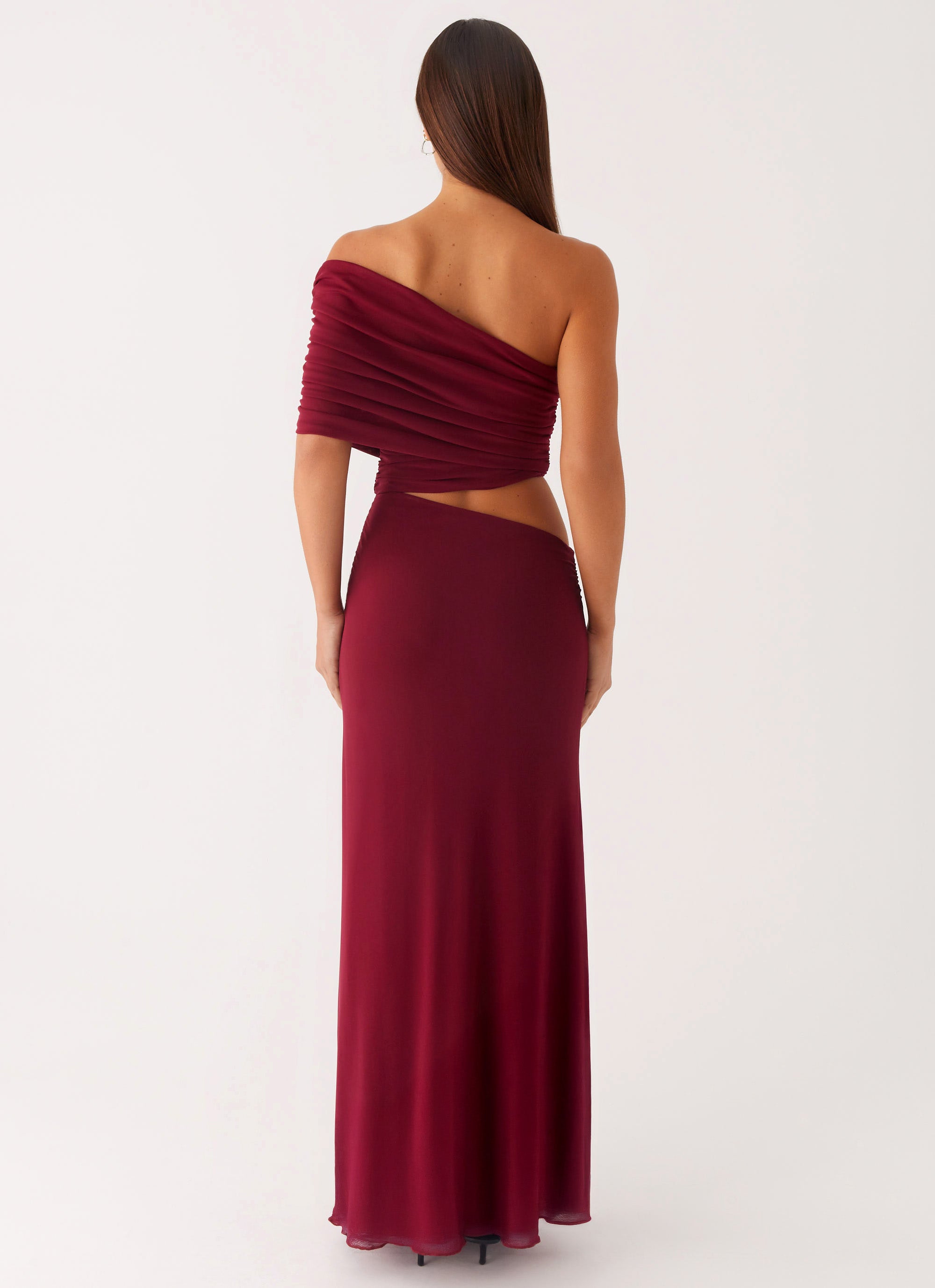 Gillian Maxi Dress - Maroon