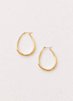 Gleam Hoop Earrings - Gold