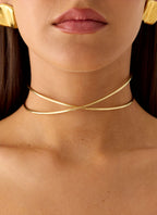 Glossy Hour Necklace - Gold