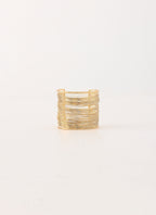 Golden Blur Arm Cuff - Gold