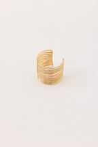 Golden Blur Arm Cuff - Gold