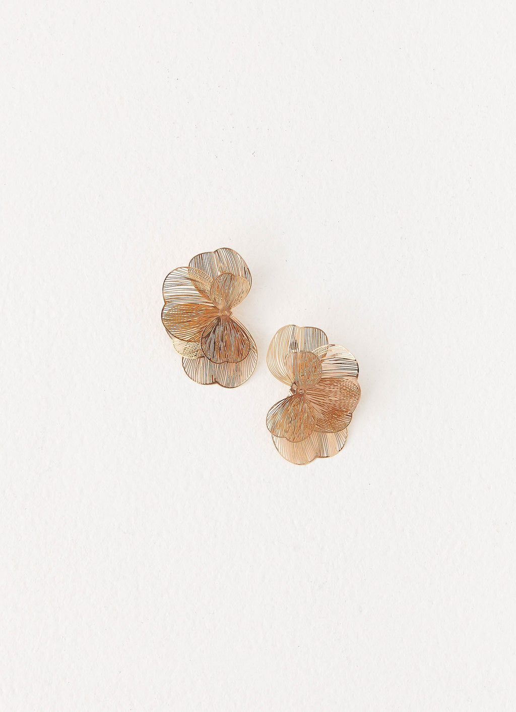 Golden Days Earrings - Gold