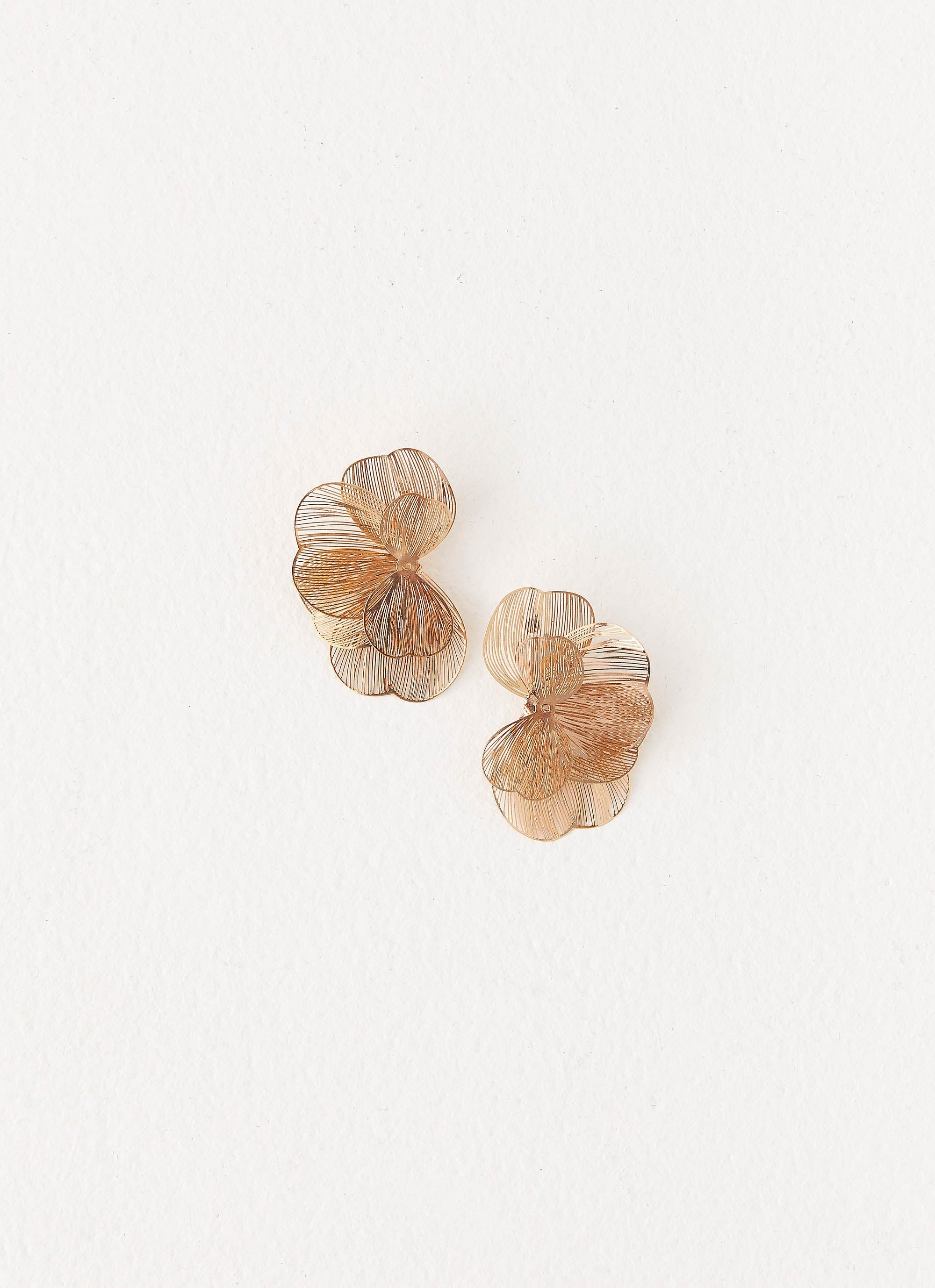 Golden Days Earrings - Gold