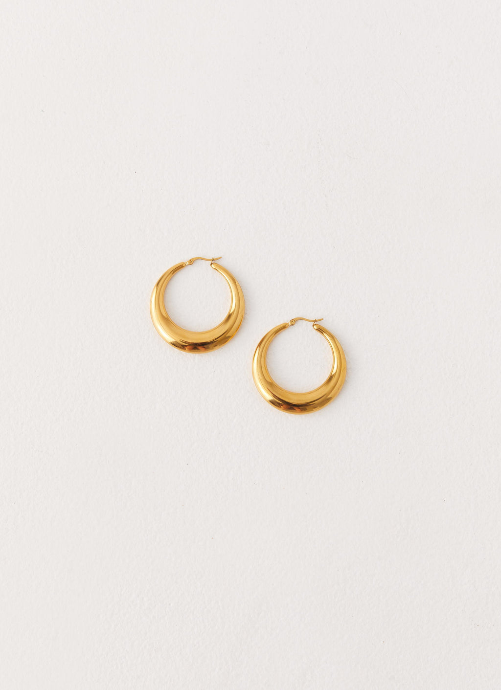 Harri Hoop Earrings - Gold