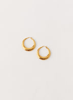 Harri Hoop Earrings - Gold