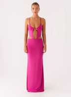 Headliner Maxi Dress - Fuchsia