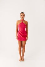 Henrietta Mini Dress - Pink
