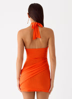 Henrietta Mini Dress - Orange