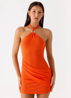 Henrietta Mini Dress - Orange