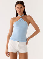 Henrietta Top - Blue