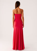 Hurts Like Hell Maxi Dress - Pink