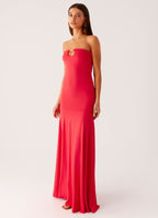Hurts Like Hell Maxi Dress - Pink