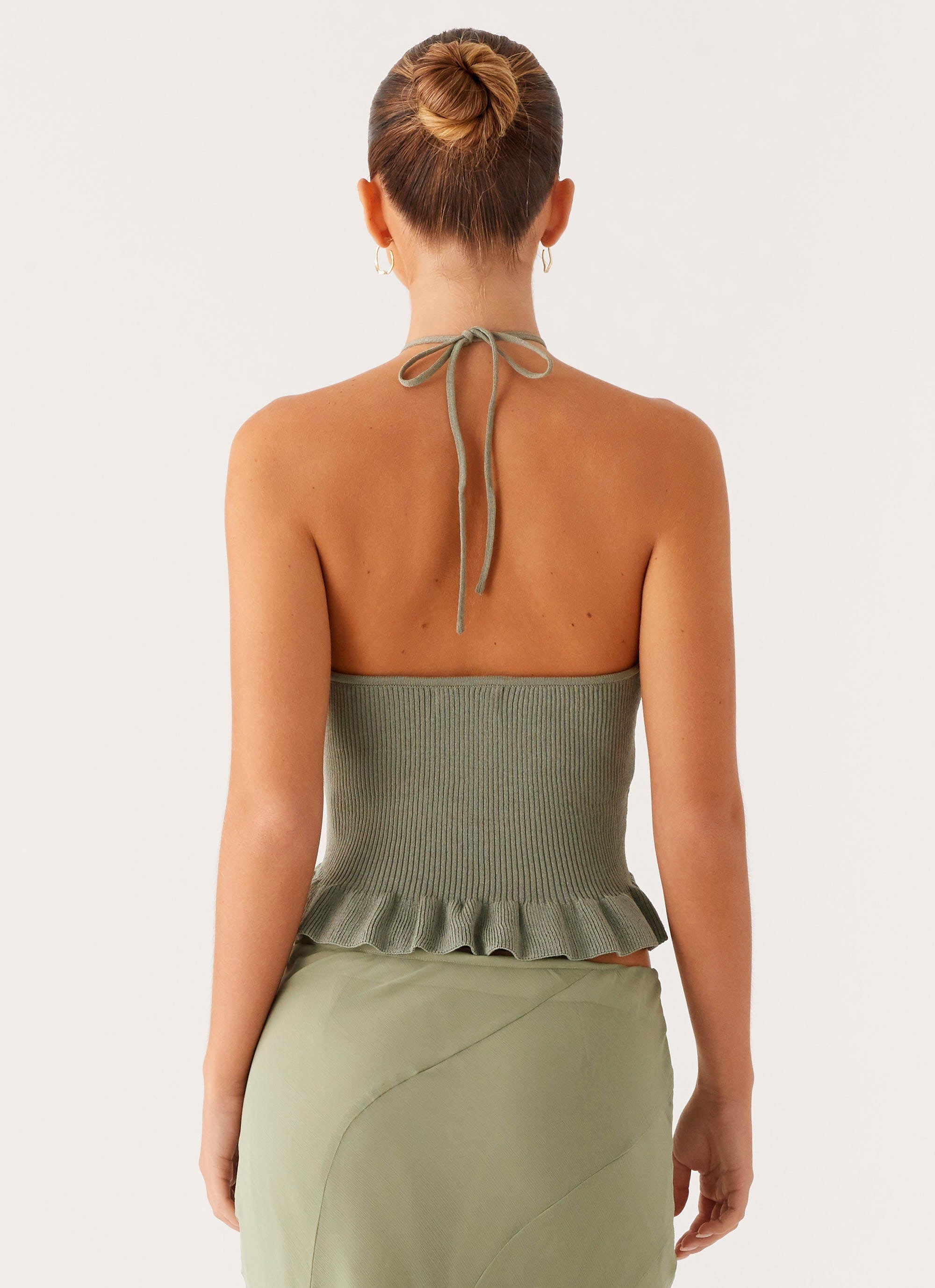 Idola Knit Top - Sage